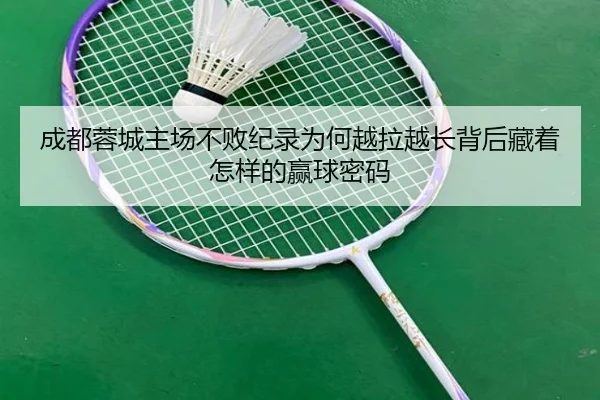 成都蓉城主场不败纪录为何越拉越长背后藏着怎样的赢球密码